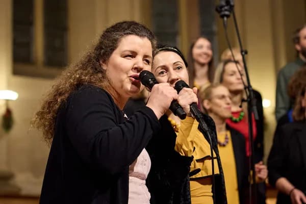 Skupinové foto Rainbow Gospel
