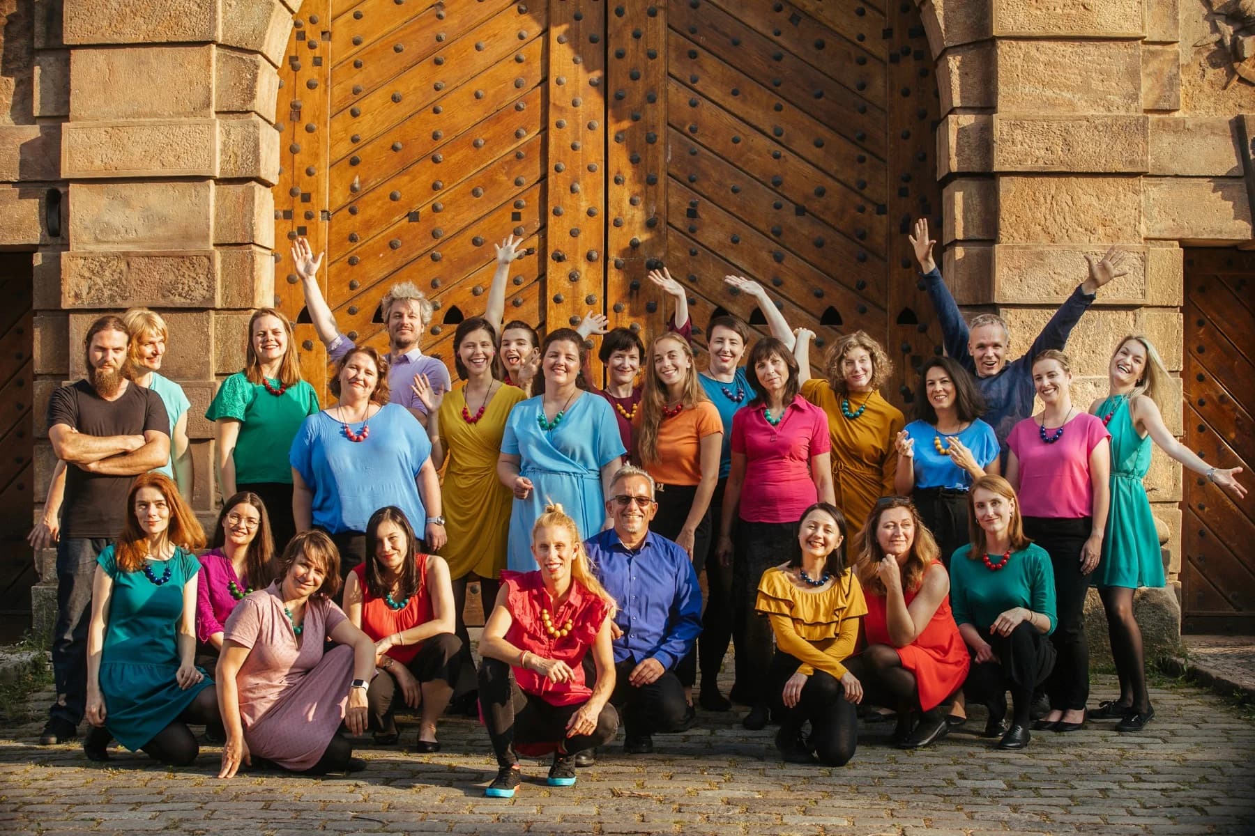 Rainbow Gospel při vystoupení